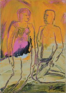 Proposition - Mixed-media On Card - 15x11cm - Out Of The Day & Into The Night