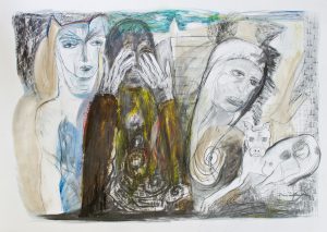 Healing Of Wounds - Mixed-media - 102x138cm