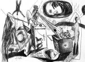 house-of-dreams-charcoal-on-paper-108x140cm