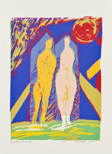 Housed AP - Silk-Screen Print - 21x14cm
