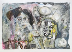 Moment Of Reflection - Mixed-media - 102x138cm