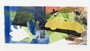 On The Road - Monotype - 18x29cm