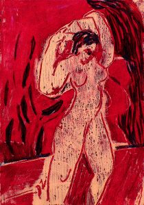 Rapture In Red - Mixed-media - 15x10cm - House Of Dreams