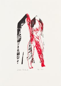 Shadows - Silk-Screen Print - 21x14cm