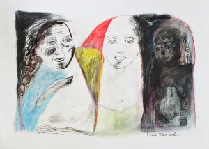 Silent Facts - Mixed-media - 102x138cm