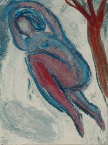 Snooze - Mixed-media On Card - 15x11cm - Out Of The Day & Into The Night