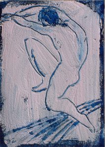 The Leap - Mixed-media - 15x10cm - House Of Dreams