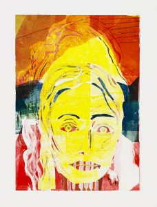 Warm Light - Monotype - 58x37cm